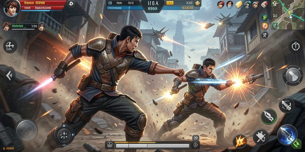Screenshot gameplay 898A yang intens dan mengasyikkan.
