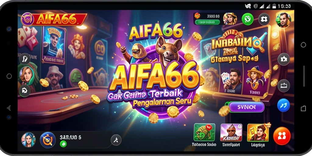 Menampilkan gameplay menarik AIFA66 di kasino.