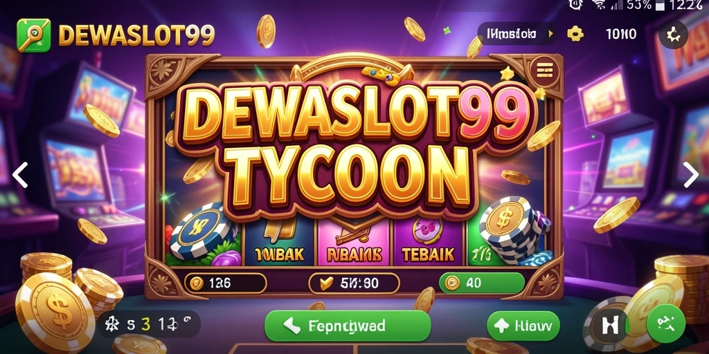 Tampilan gameplay DEWASLOT99 dengan mesin slot yang menarik.