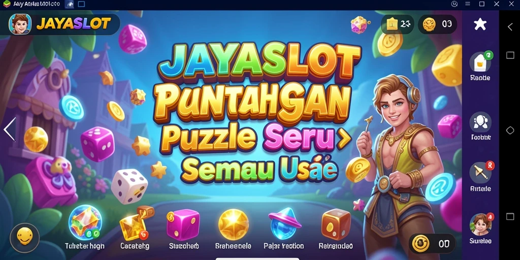 Screenshot gameplay JAYASLOT yang menampilkan tantangan puzzle menarik.