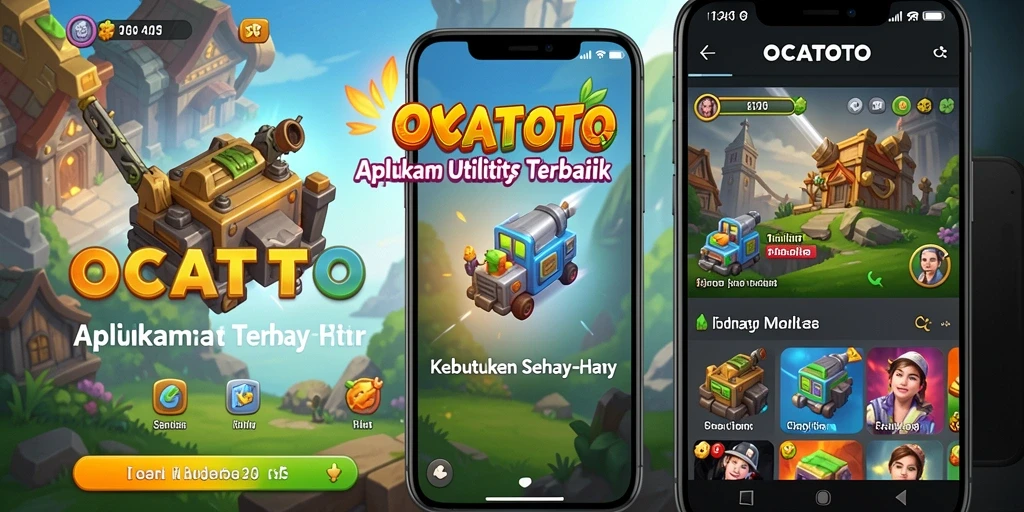 Tampilan antarmuka OCATOTO yang efektif dan ramah pengguna.